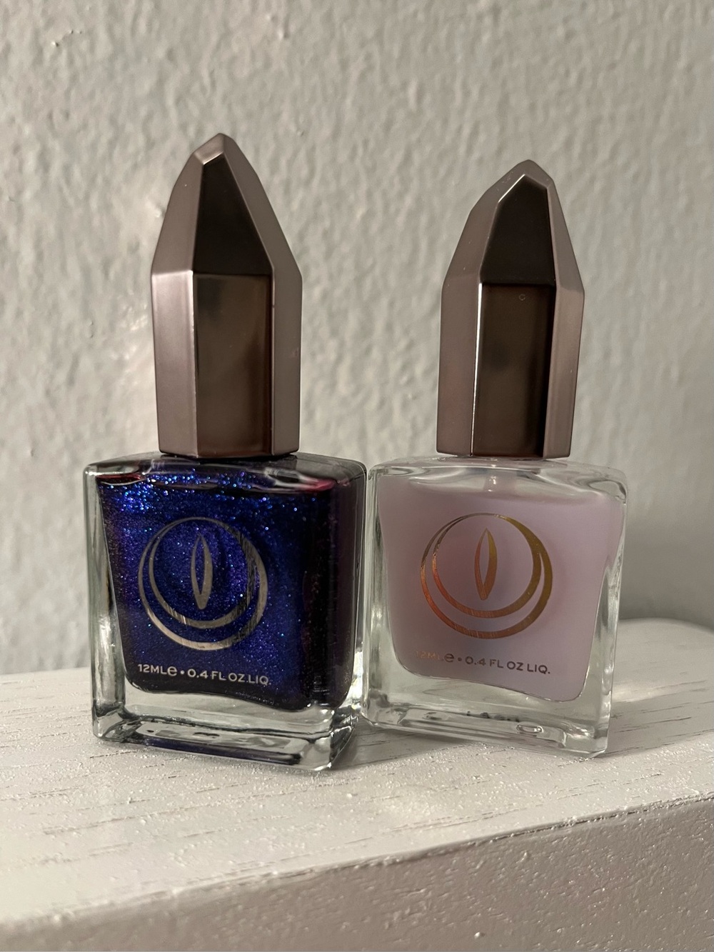 Dearly Departed Mooncat Nail Polish Rue Morgue & Matte Made in Hell Top Coat